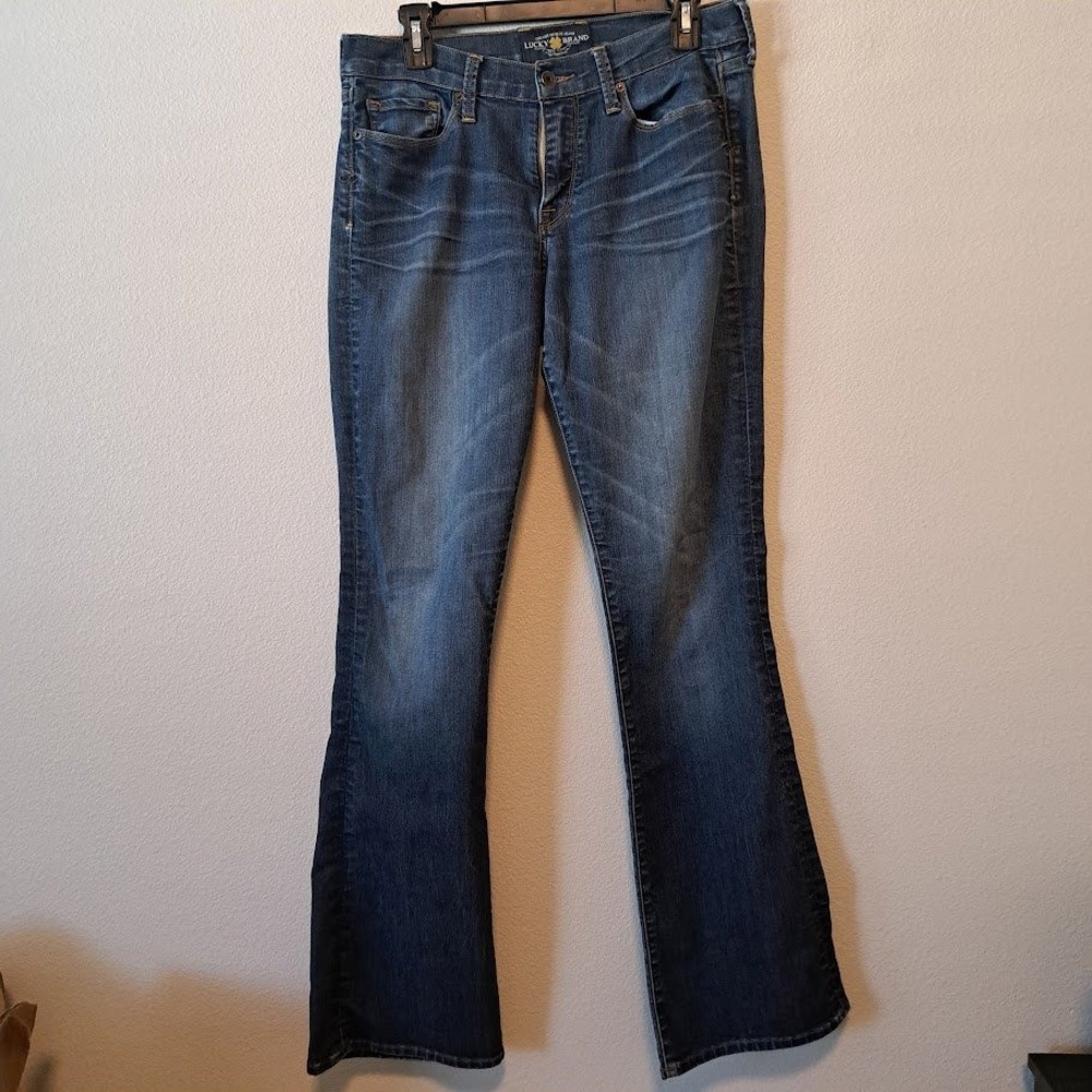 Lucky Brand Sofia Boot Jeans Womens 10/30‎ Medium Wash Stretch Bootcut Denim